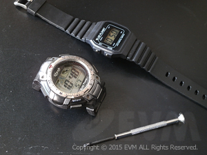 Dash NEO-TEC腕時計ベルト交換準備